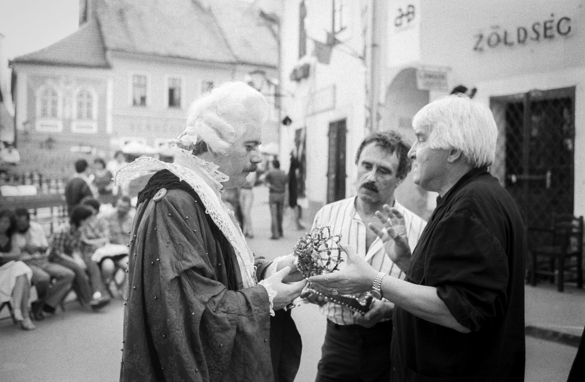 Békés András: Hamupipőke, 1988., Szentendrei Teátrum, Fotó: Ilovszky Béla (1987). MTI Fotó.