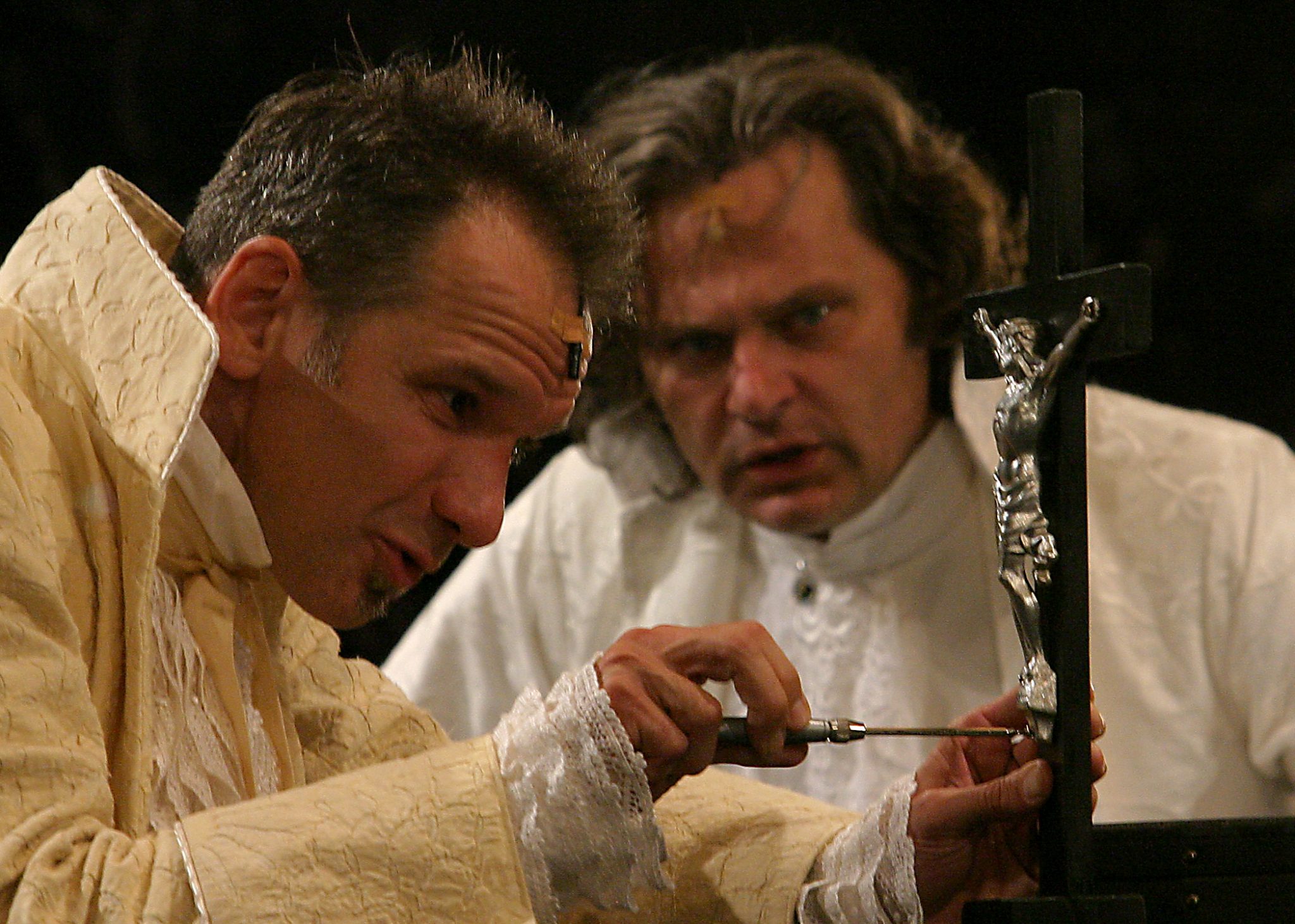 Alföldi Róbert: Tartuffe, 2006., A Nemzeti Színház és a Szentendrei Teátrum koprodukciója, Fotó: Dévényi Veronika (2006). Forrás: Szentendrei Teátrum